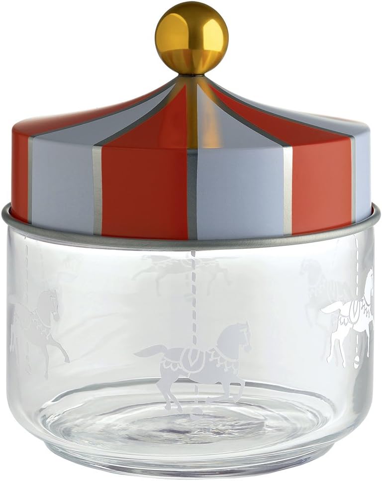 Circus MW30/50 Design-Vorratsglas mit Deckel, 10.50 x 10.50 x cm
