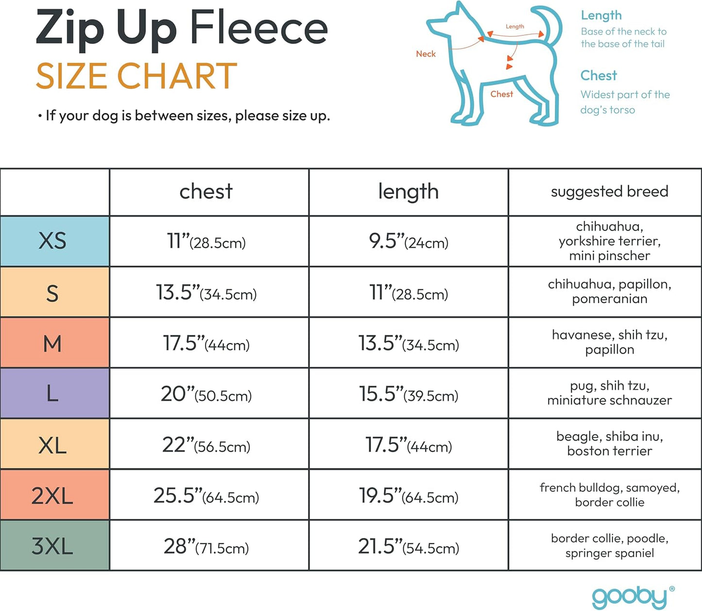 Hundepullover mit Reissverschluss, rose 3X-Large chest (~28")