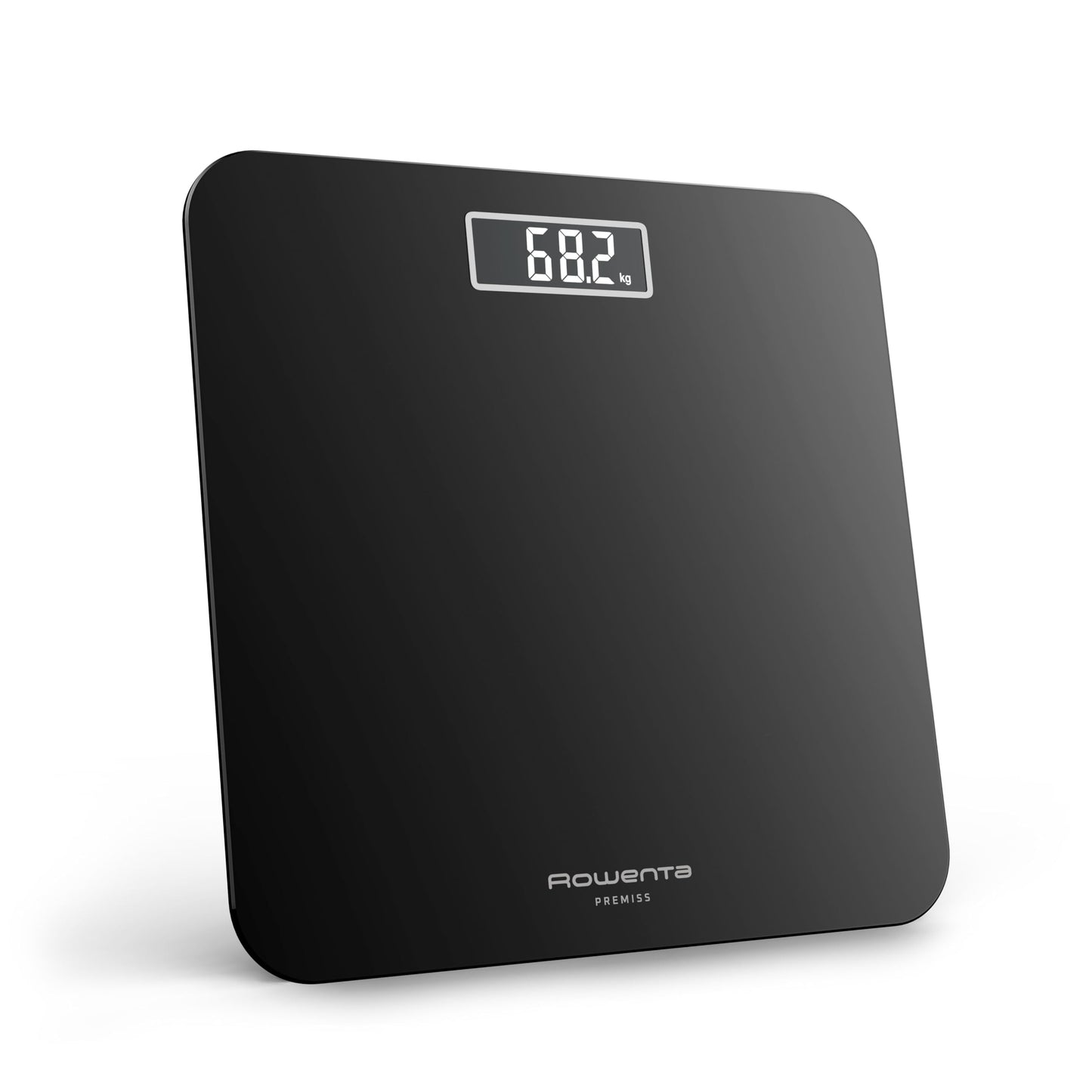 Premiss 2.0 Personenwaage mit LCD-Display, Schwarz
