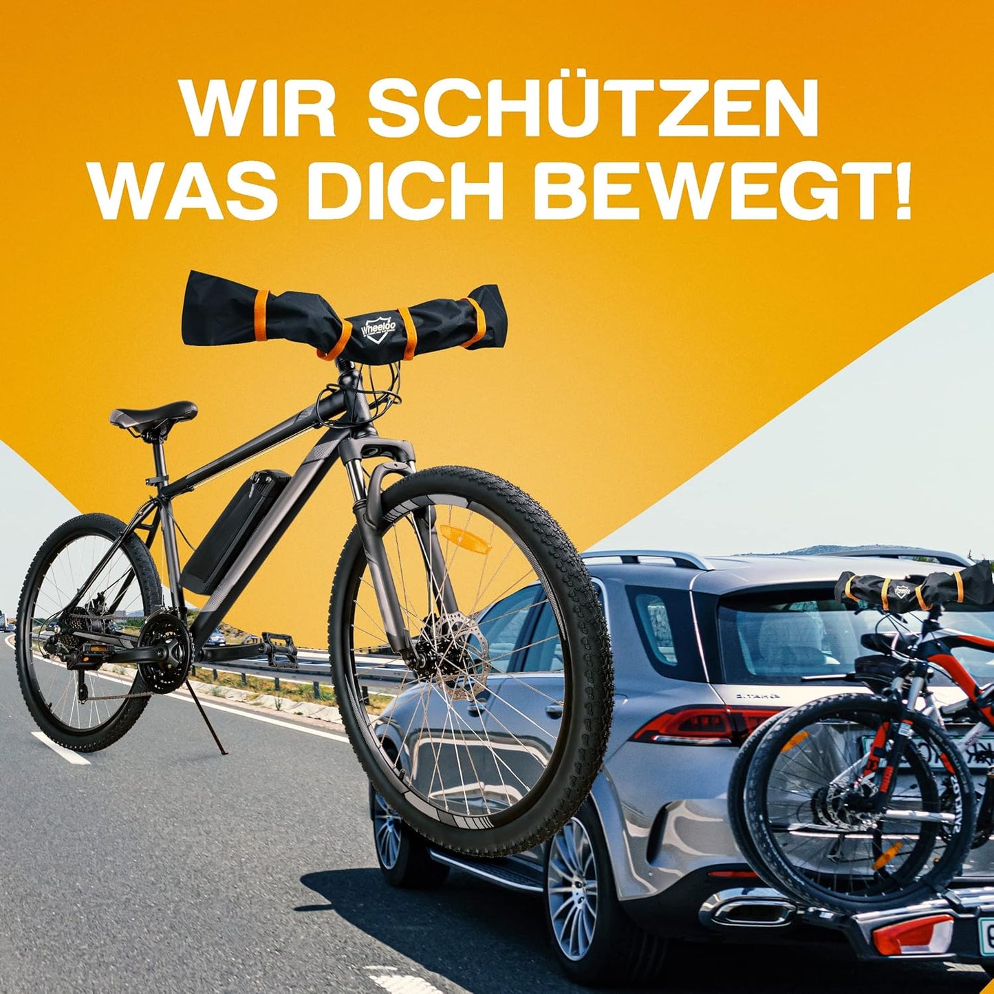 Lenkerschutzhülle für Fahrräder und E-Bikes