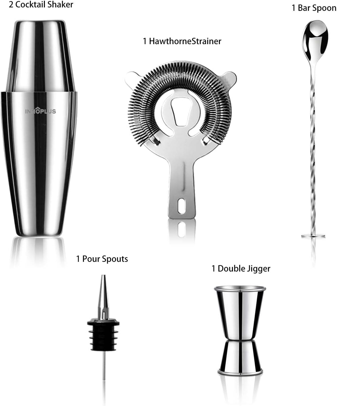 Cocktail Shaker-Set, 6