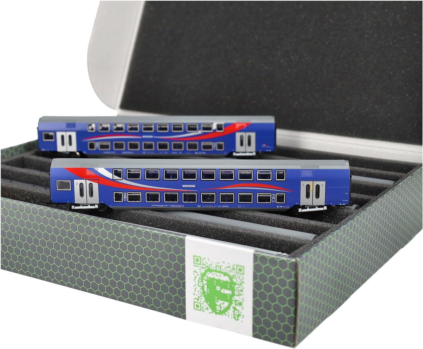2er-Set Lagerbox für Modelleisenbahn Spur TT, 2 Stück