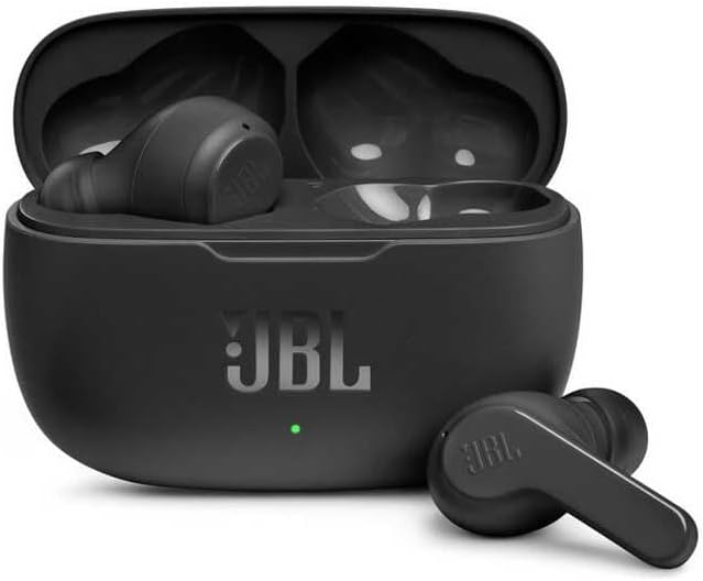Wave 200 TWS In-Ear Bluetooth-Kopfhörer mit True-Wireless, schwarz