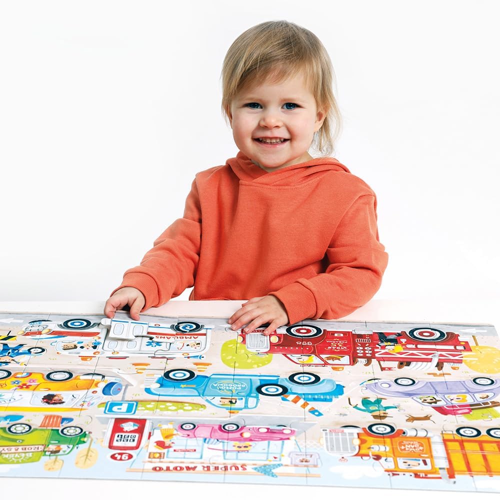 Moto Jumbo Puzzle Autos – 40 Teile