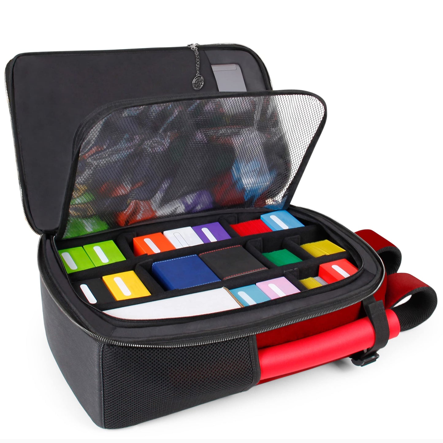 Tabletop Collector's Edition Card Storage Backpack, Drachen Rot