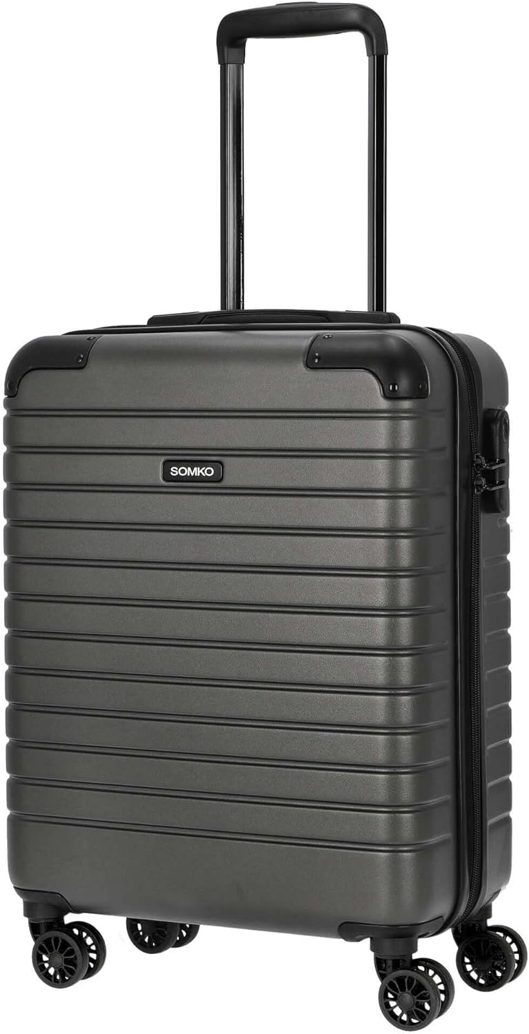 4-Rollen Kabinentrolley 55 cm, Anthrazit