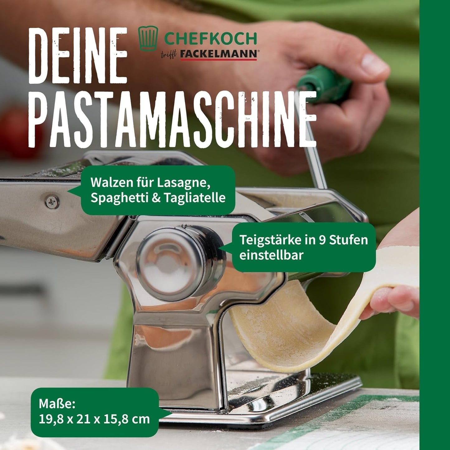 Chefkoch Nudelmaschine, Nudelmaschine