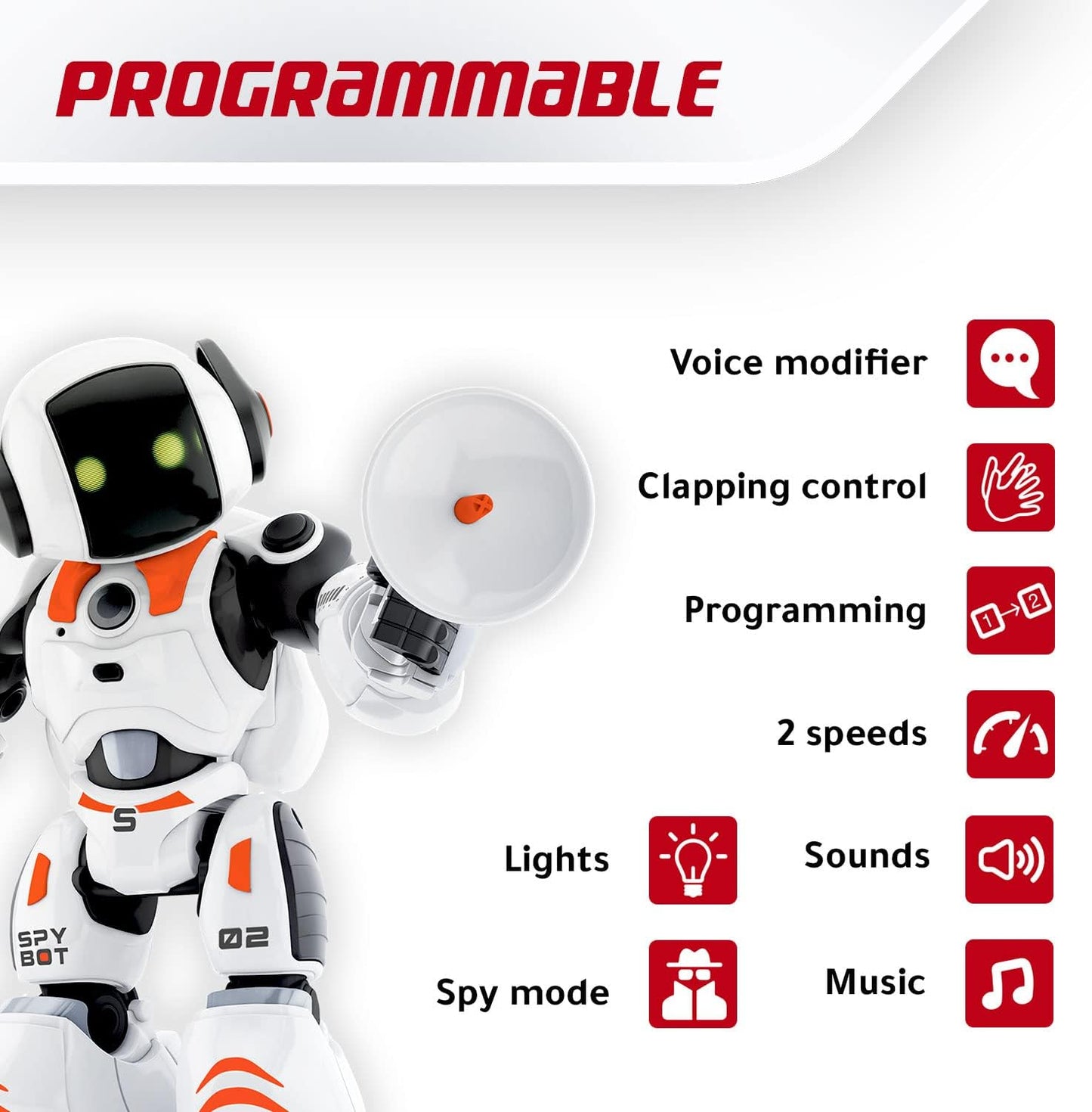 Ferngesteuerter Spionage-Roboter James, James