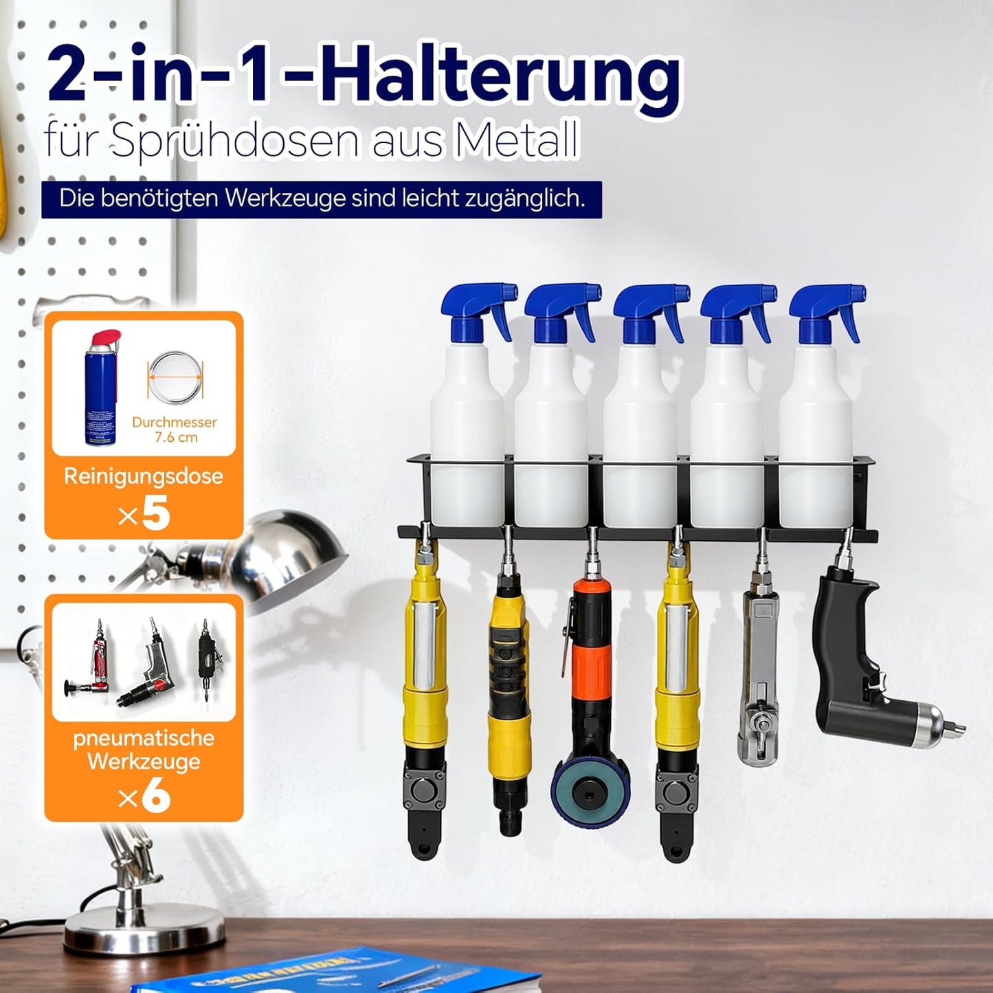 Sprühflaschen-Halterung 2er-Set