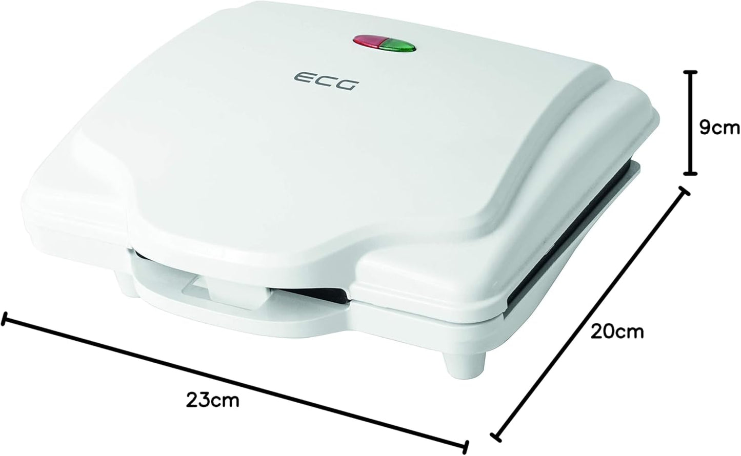 S 1370 Waffeleisen für 2 quadratische Waffeln