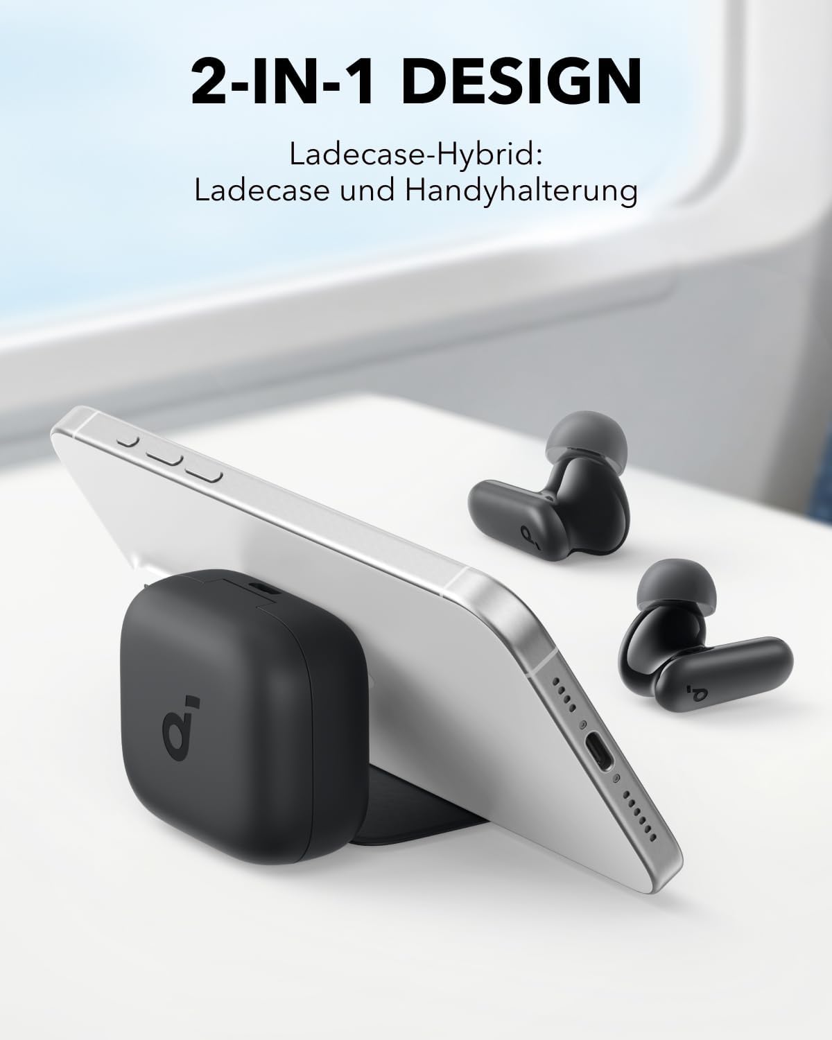 P30i Earbuds, Black