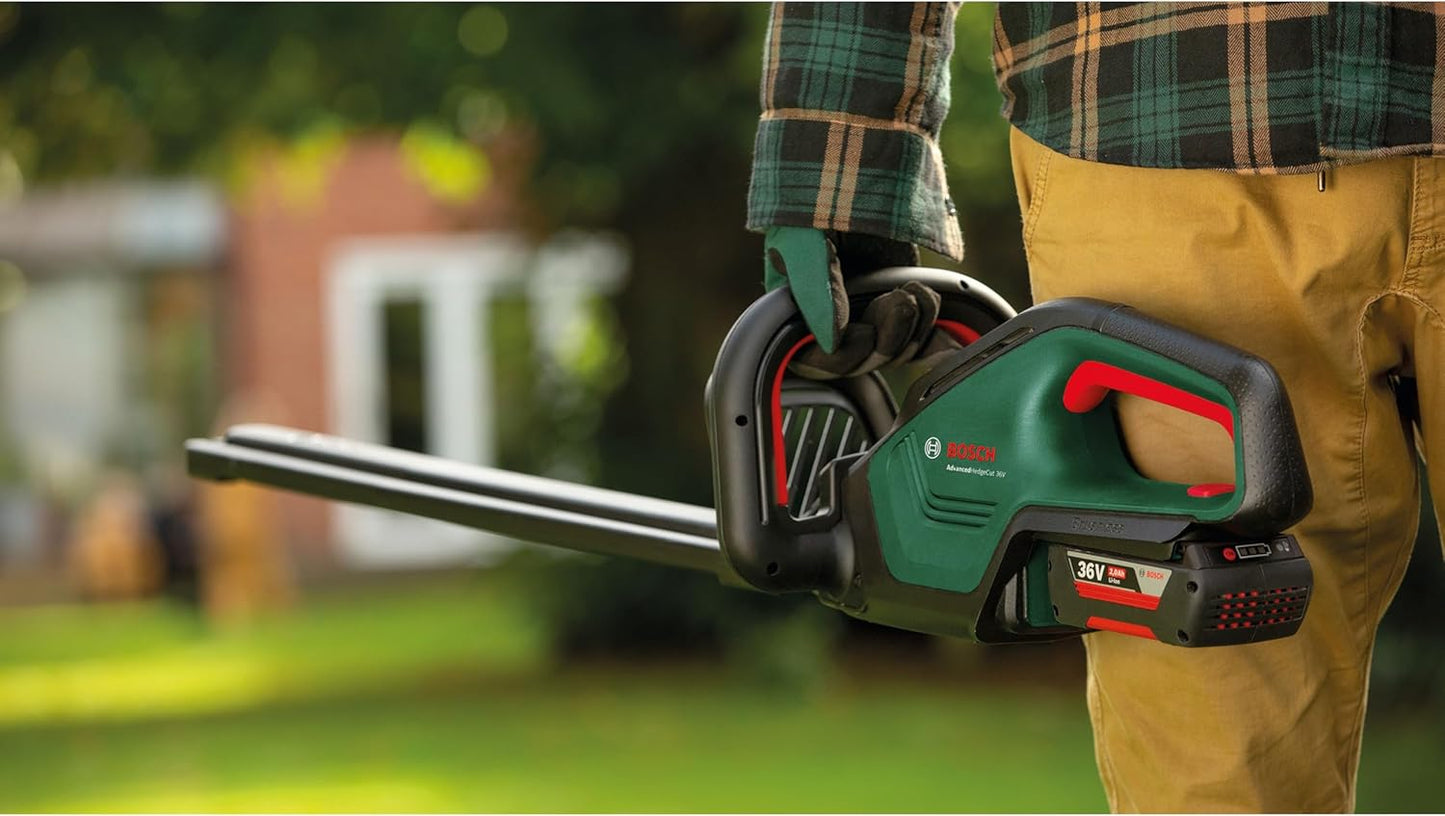 Akku-Heckenschere AdvancedHedgeCut 36V-65-28, Heckenschere | 1 Akku, Neues Design | Classic Green