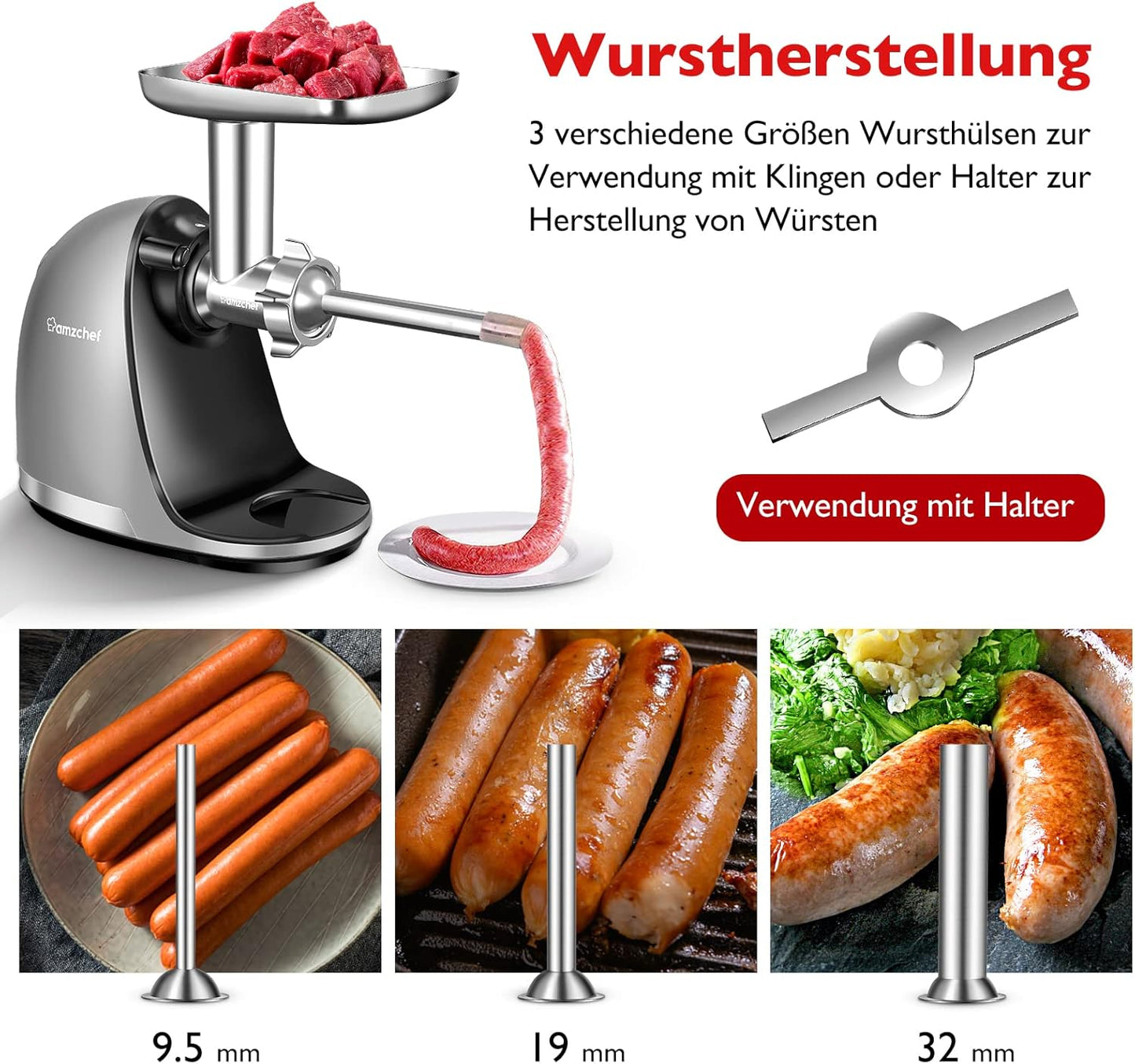 Fleischwolf Zubehör-Set