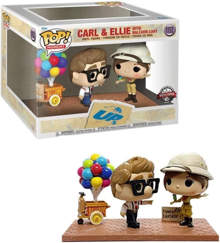 Disney Pixar Up Vinyl Figuren-Set (Special Edition)