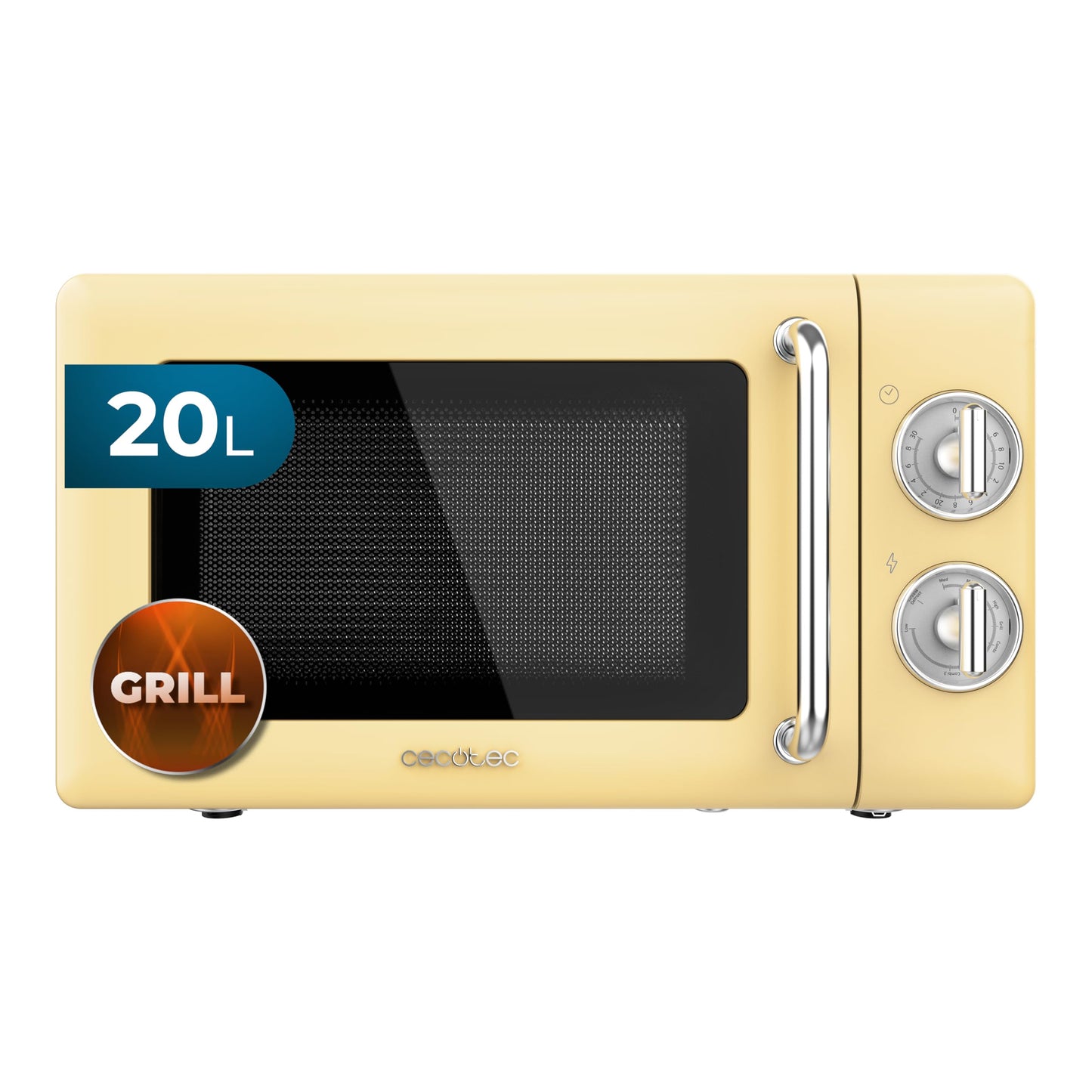 Microondas Proclean 3110 Retro Yellow, Gelb Mechanisch | Allein