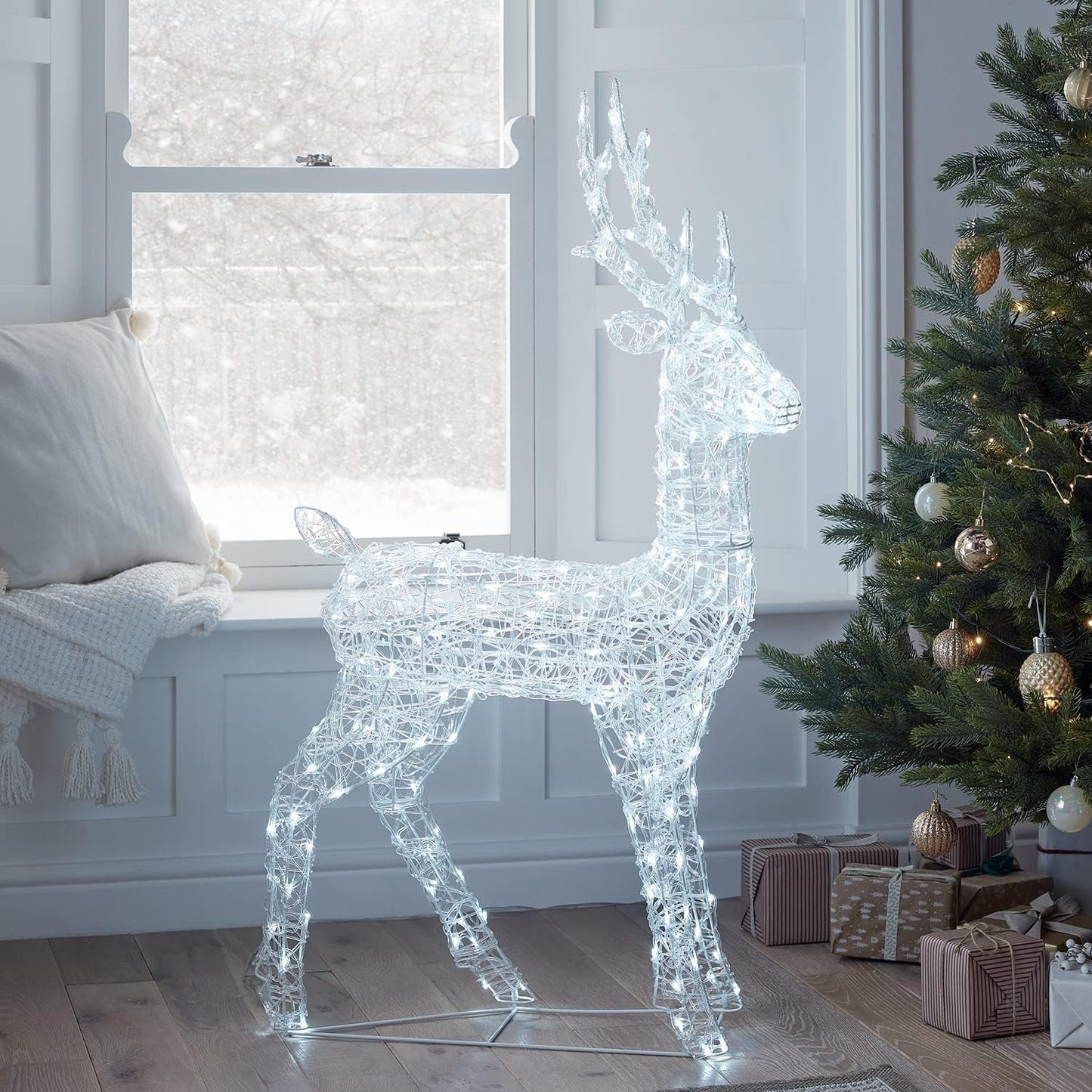 LED Rentierfigur "Swinsty", Hirsch