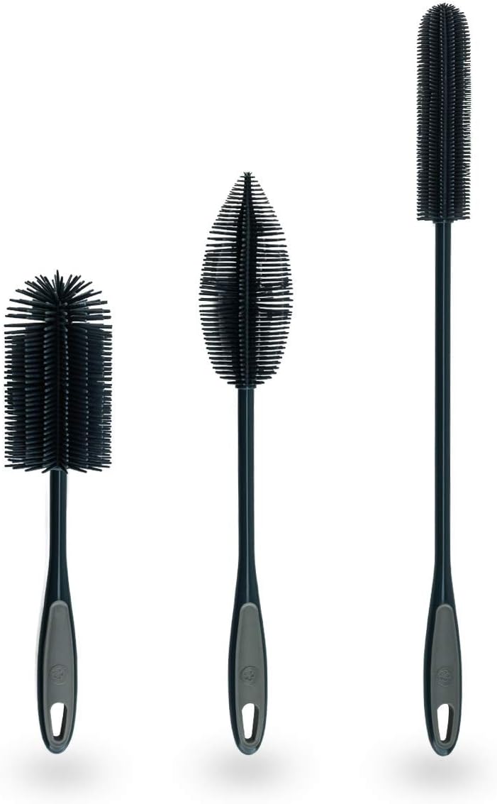 Spülbürsten-Set, Anthrazit