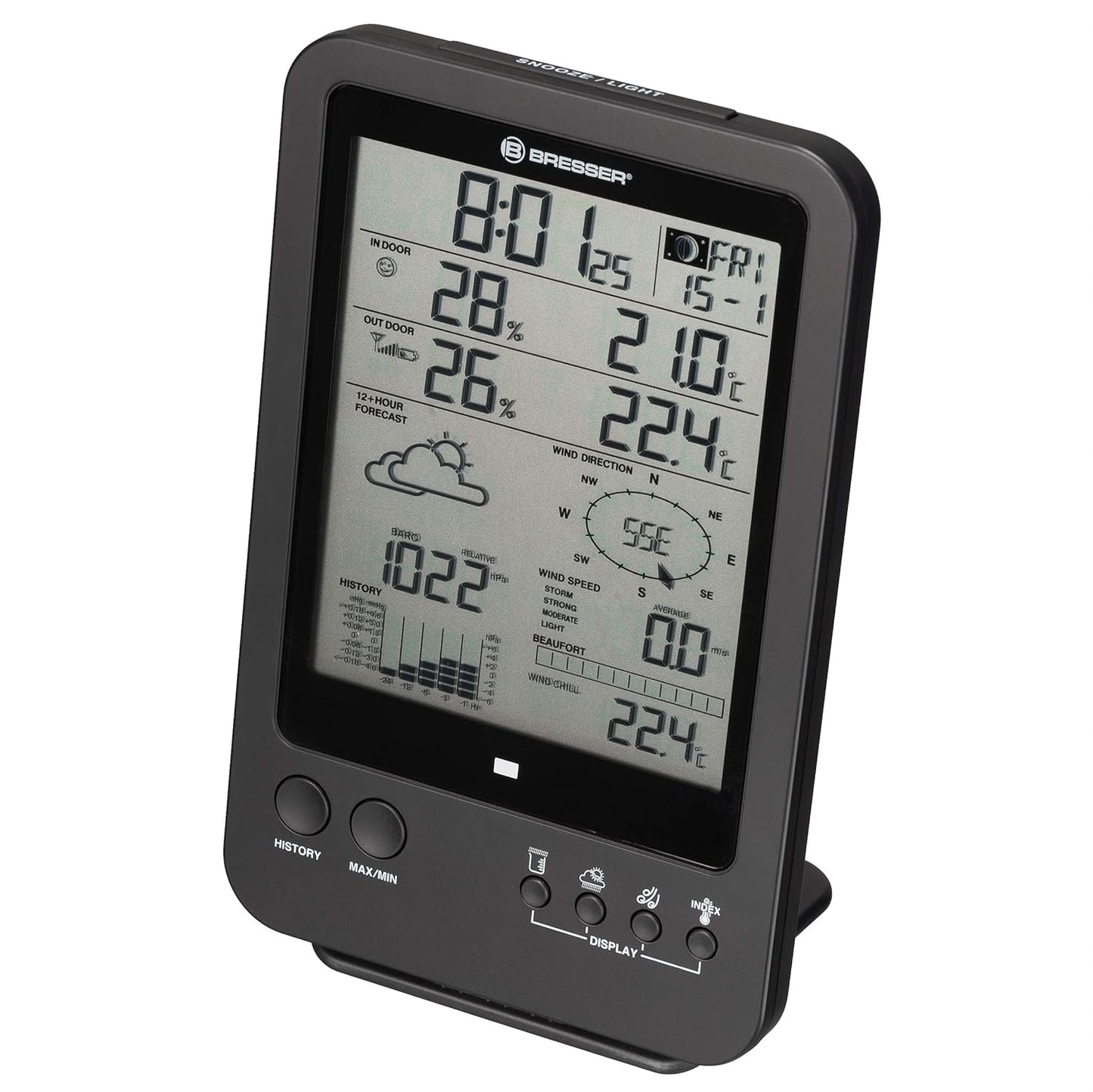 Wetter Center 7002510, Schwarz