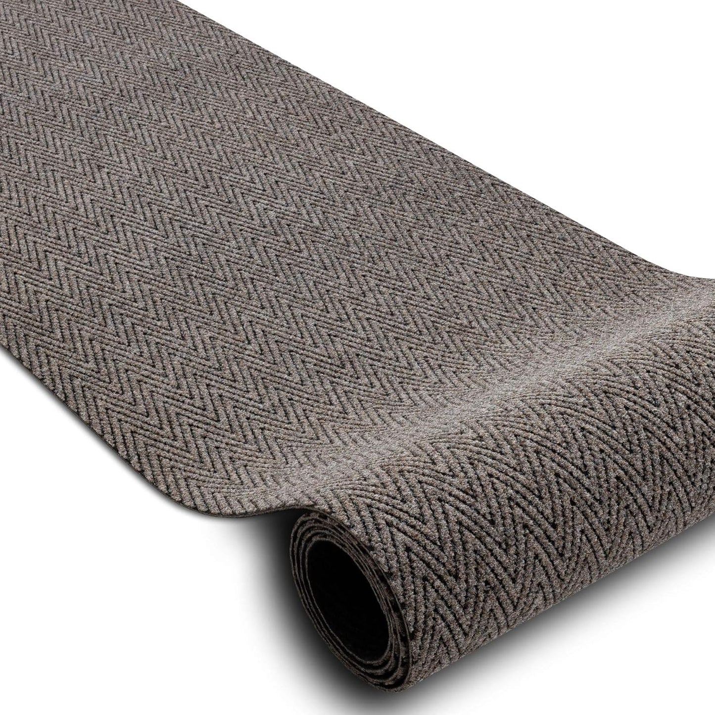 Rutschfeste Fussmatte, 100 x 440 cm Magnus Beige
