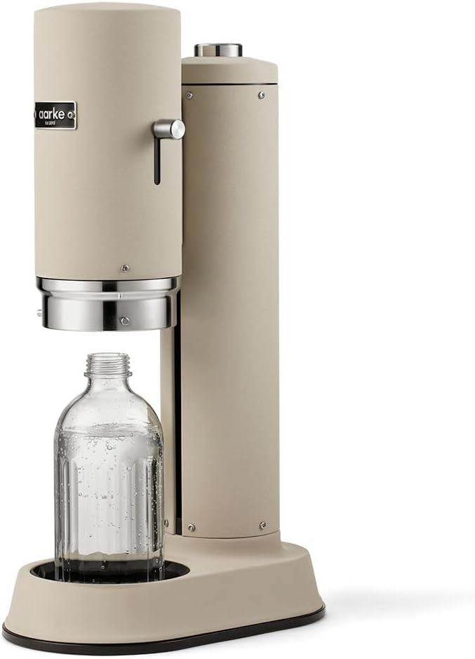 Carbonator Pro Wassersprudler mit Glasflasche, Sand