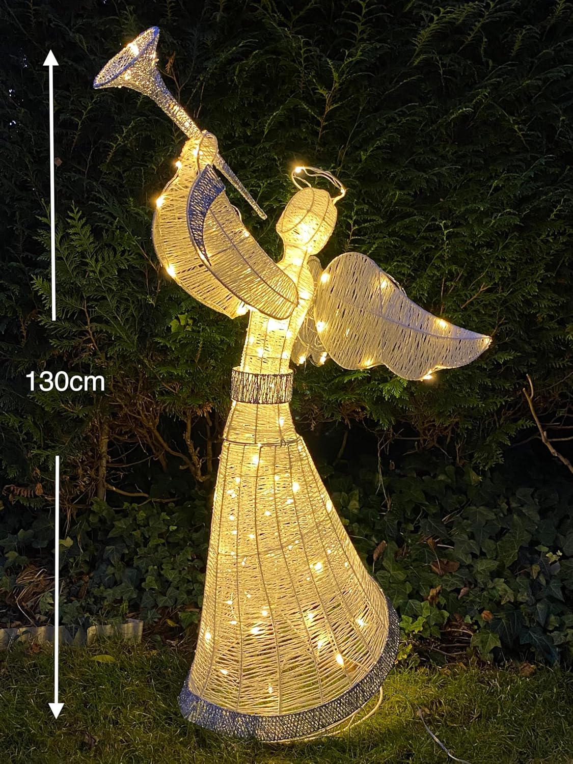 LED Engel Figuren-Set mit Timer, Relax Serie, Engel Set - warmweiss