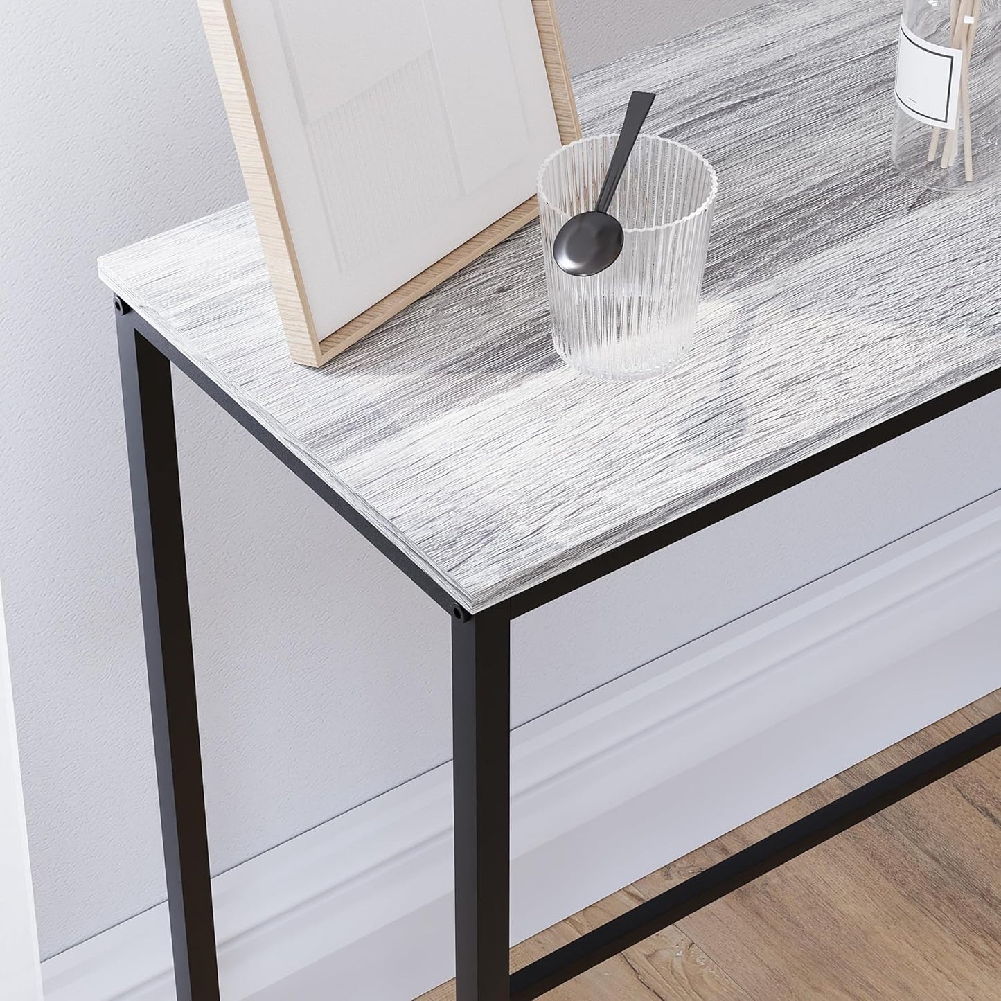 Brooklyn Konsolentisch, Grau, No Drawer