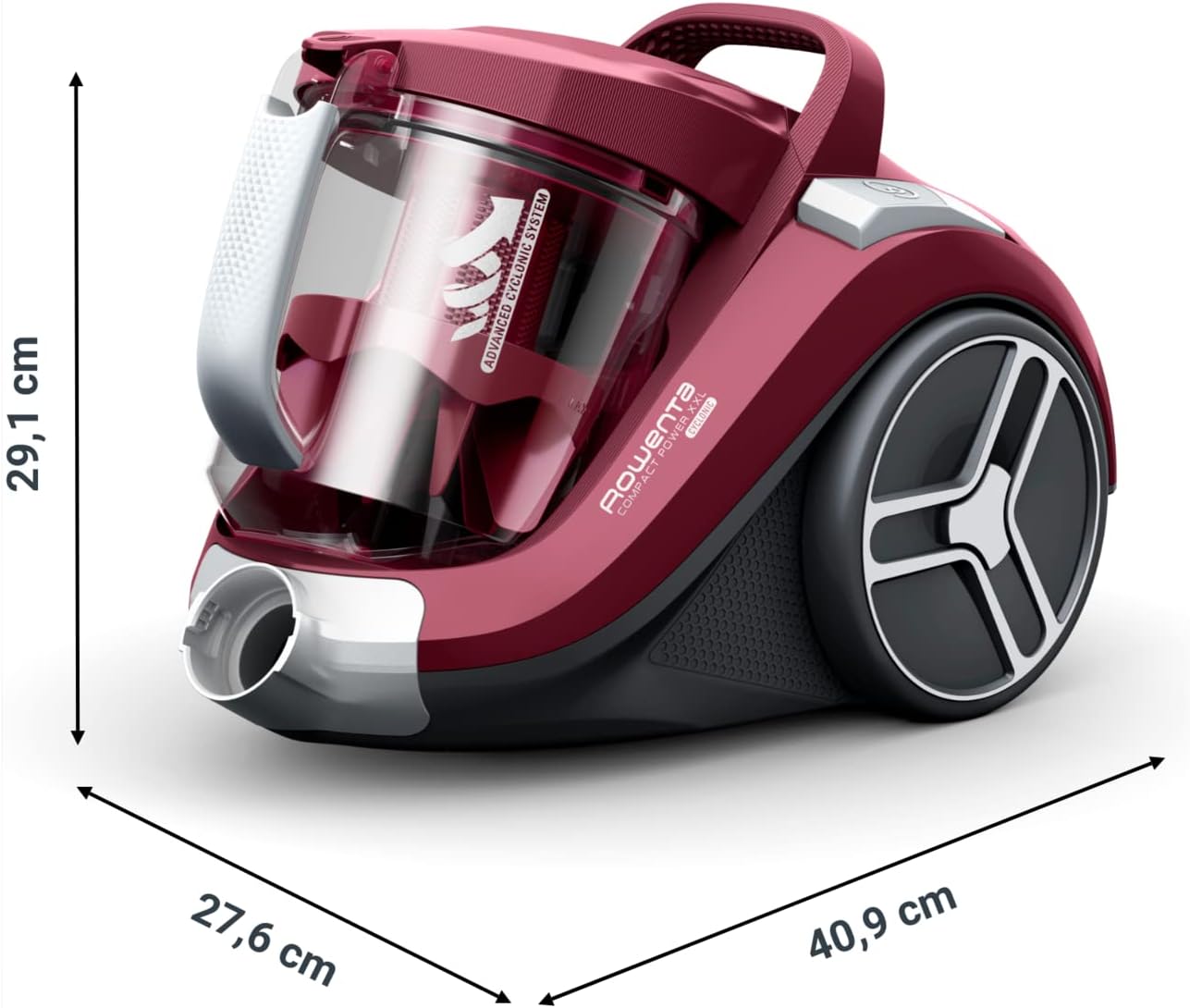 Beutelloser Bodenstaubsauger RO4B23 Compact Power XXL, [3] Fugendüse