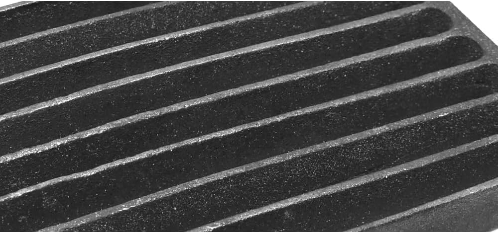 Gussrost für Kaminöfen, Gusseisen 33 x 20,5 cm
