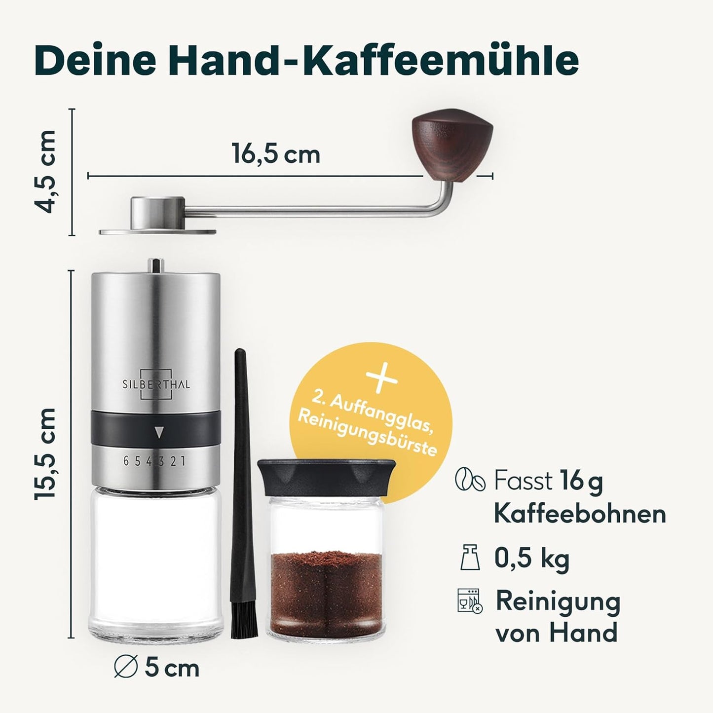 Kaffeemühle und Cold Brew Set, Cold Brew Set