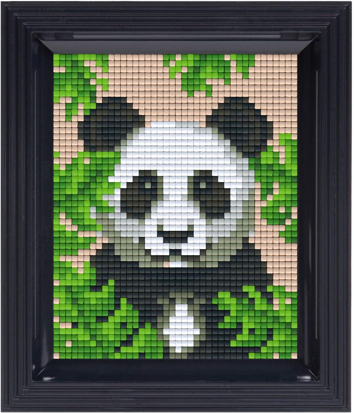 Pixel Geschenkverpackung - Panda mit Rahmen, Panda