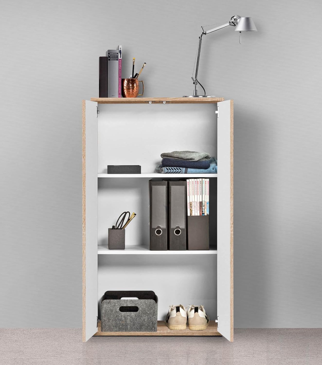 Mehrzweckschrank, Höhe 110CM Sonoma Eiche -69