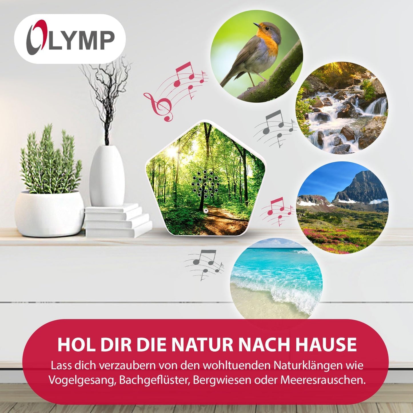 Sounds of Nature - Entspannungsbox mit Sensor