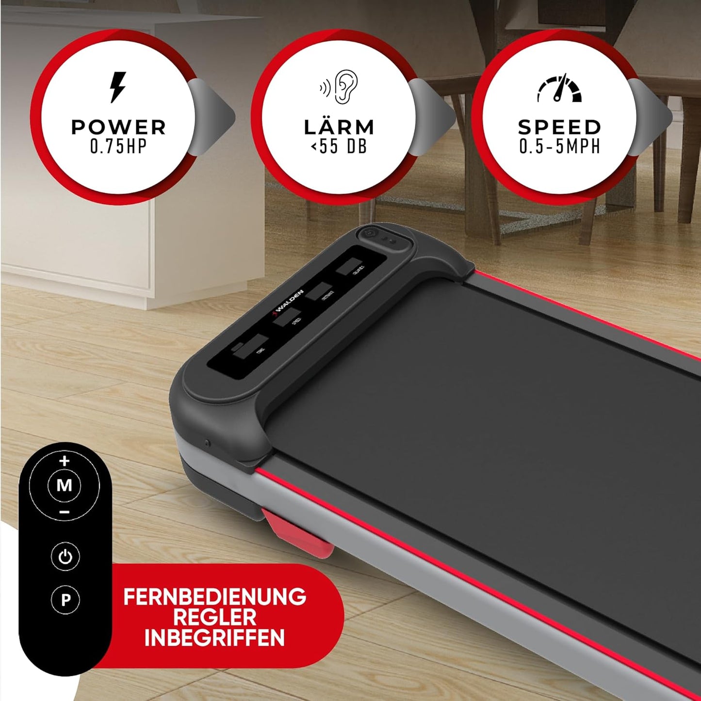 F2200 Laufband mit Fernbedienung, F2200