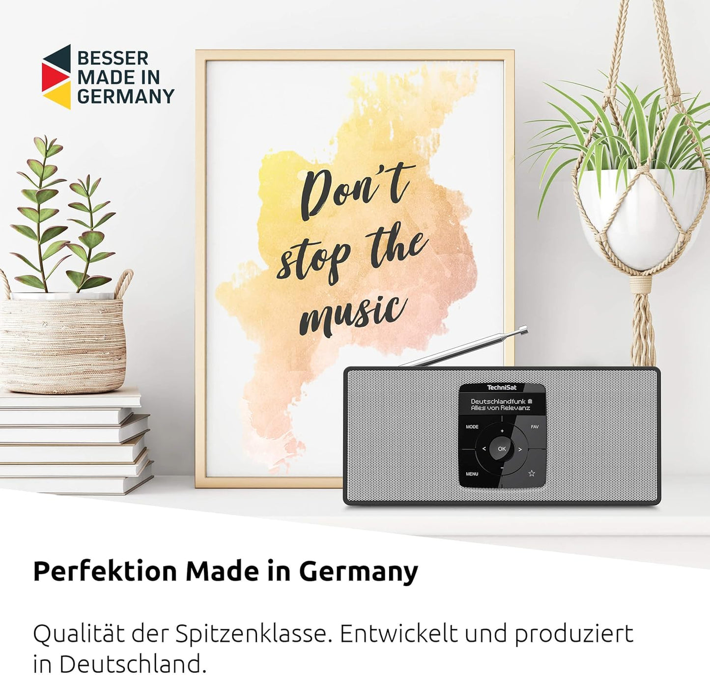 DigitRadio 2 S, schwarz/silber Stereo Single