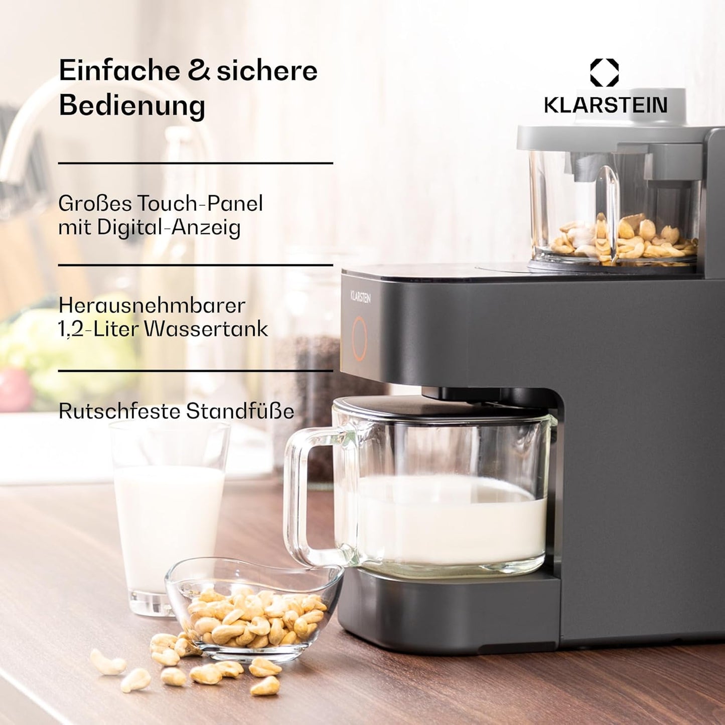 Hochleistungsmixer mit 360° Heiztechnologie