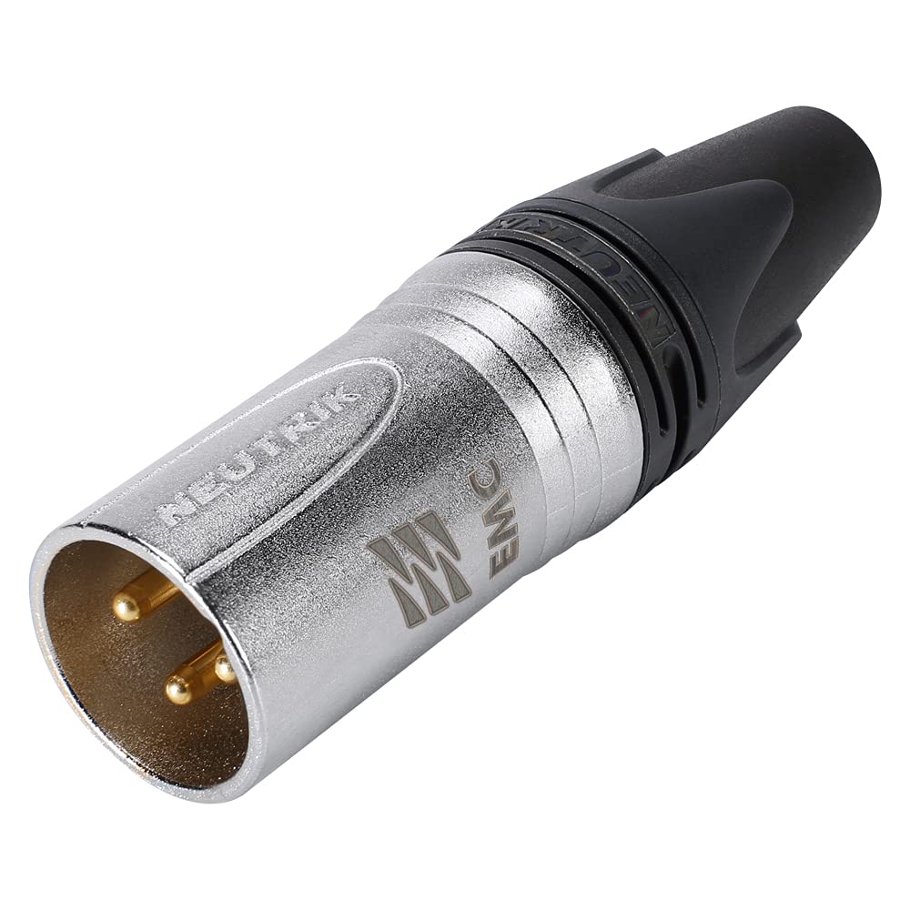 Referenz XLR Mikrofonkabel EMC-QUAD, 1m schwarz