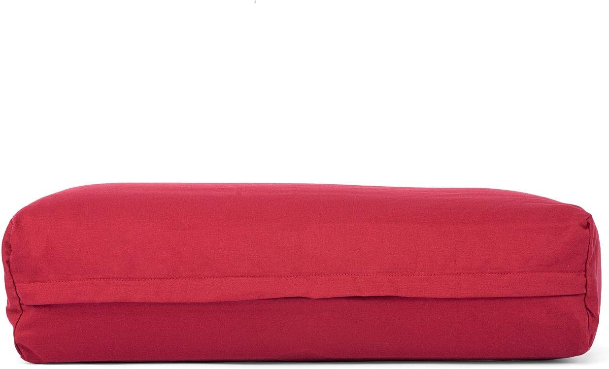 Salamba Yoga Bolster Eco, bordeaux