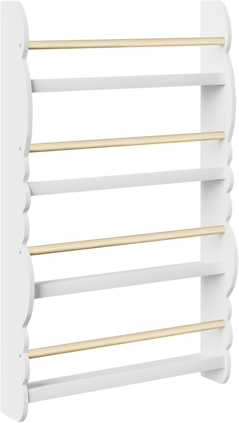 Kinderbücherregal, Weiss 60x98cm