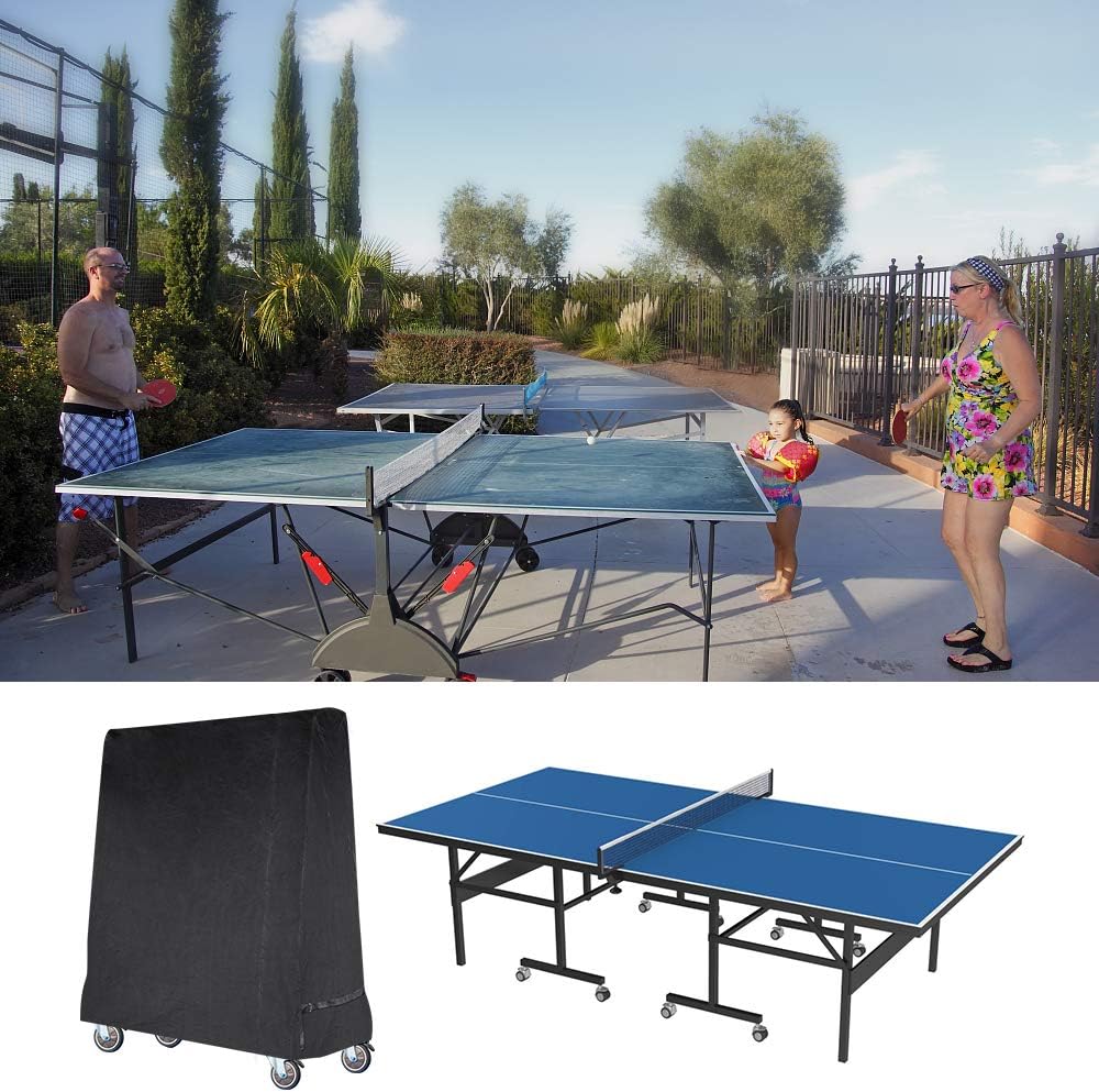 Wasserdichte Tischtennisplatten Abdeckung (185 × 70 × 165 cm)