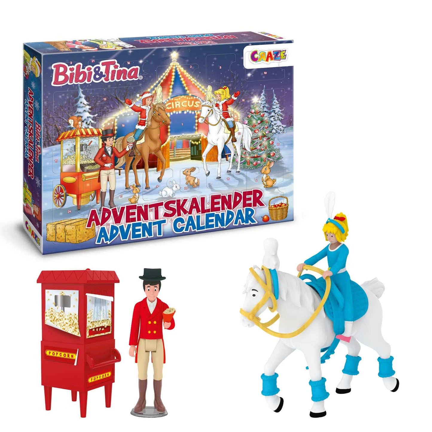 Spielzeug Adventskalender, Bibi & Tina Weihnachtszirkus