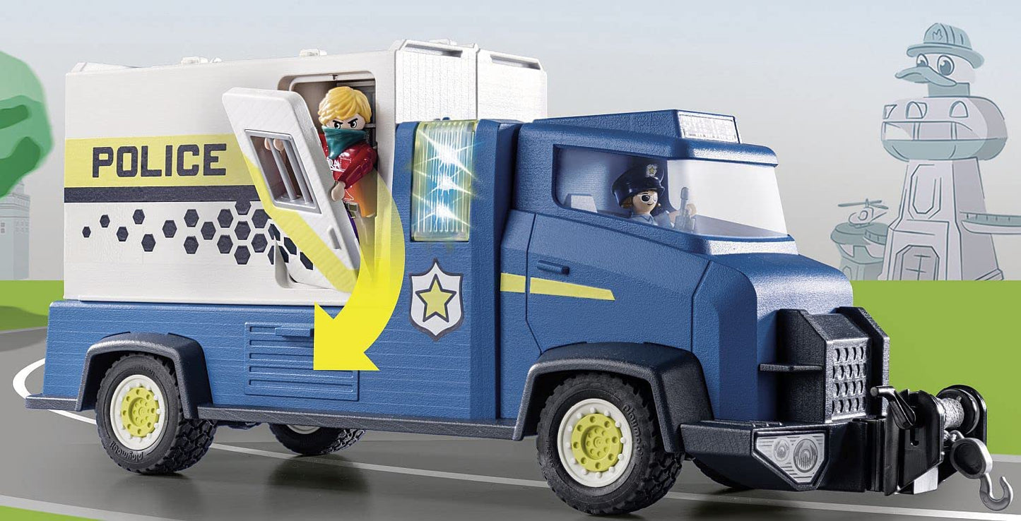 70912 DUCK ON CALL Polizei Truck, Konstruktionsspielzeug