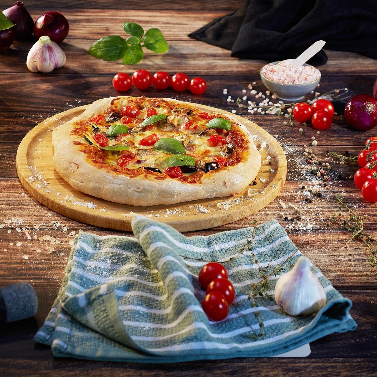 Pizzateller-Set