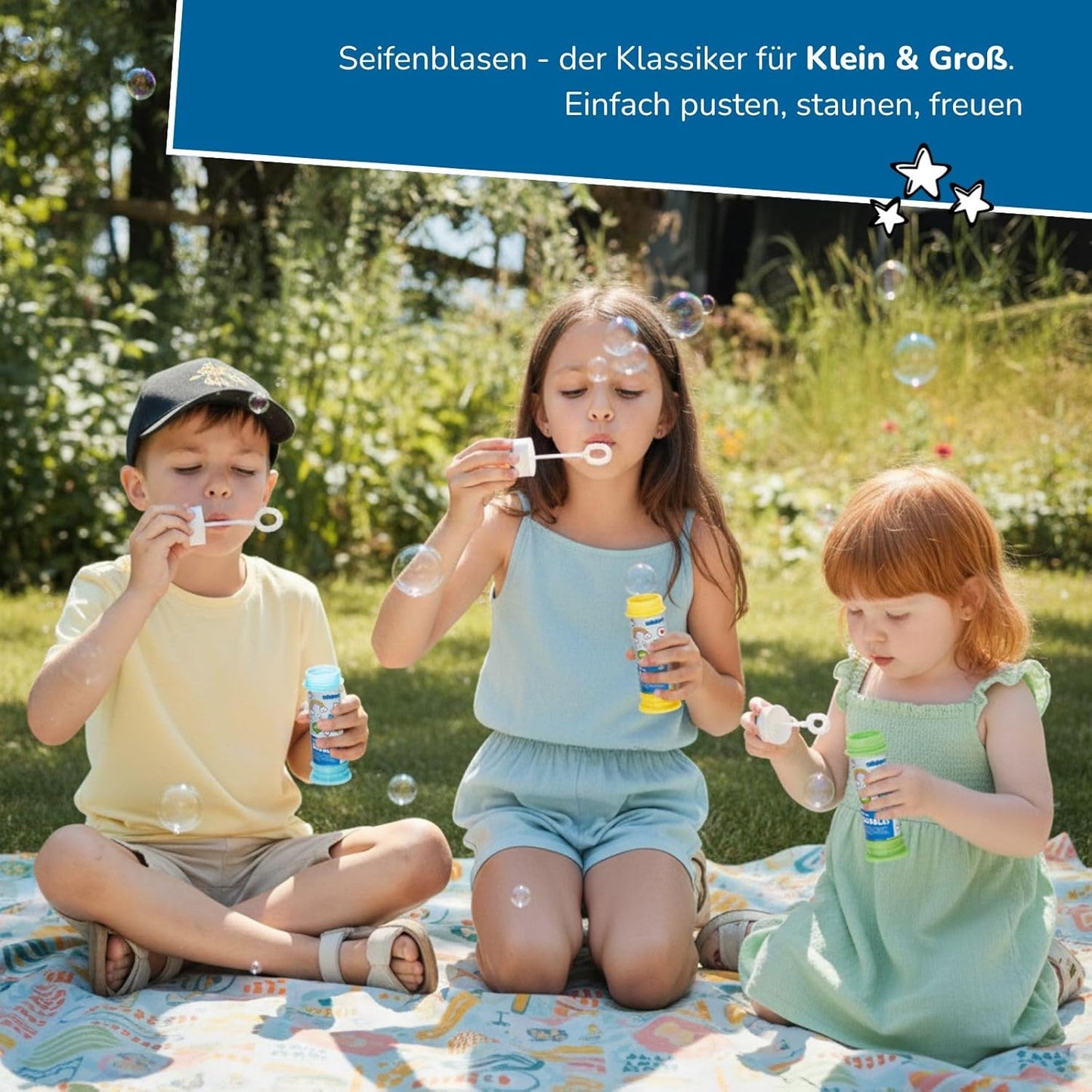 36-teiliges Seifenblasen-Set mit Labyrinth-Spiel, 36 Stück