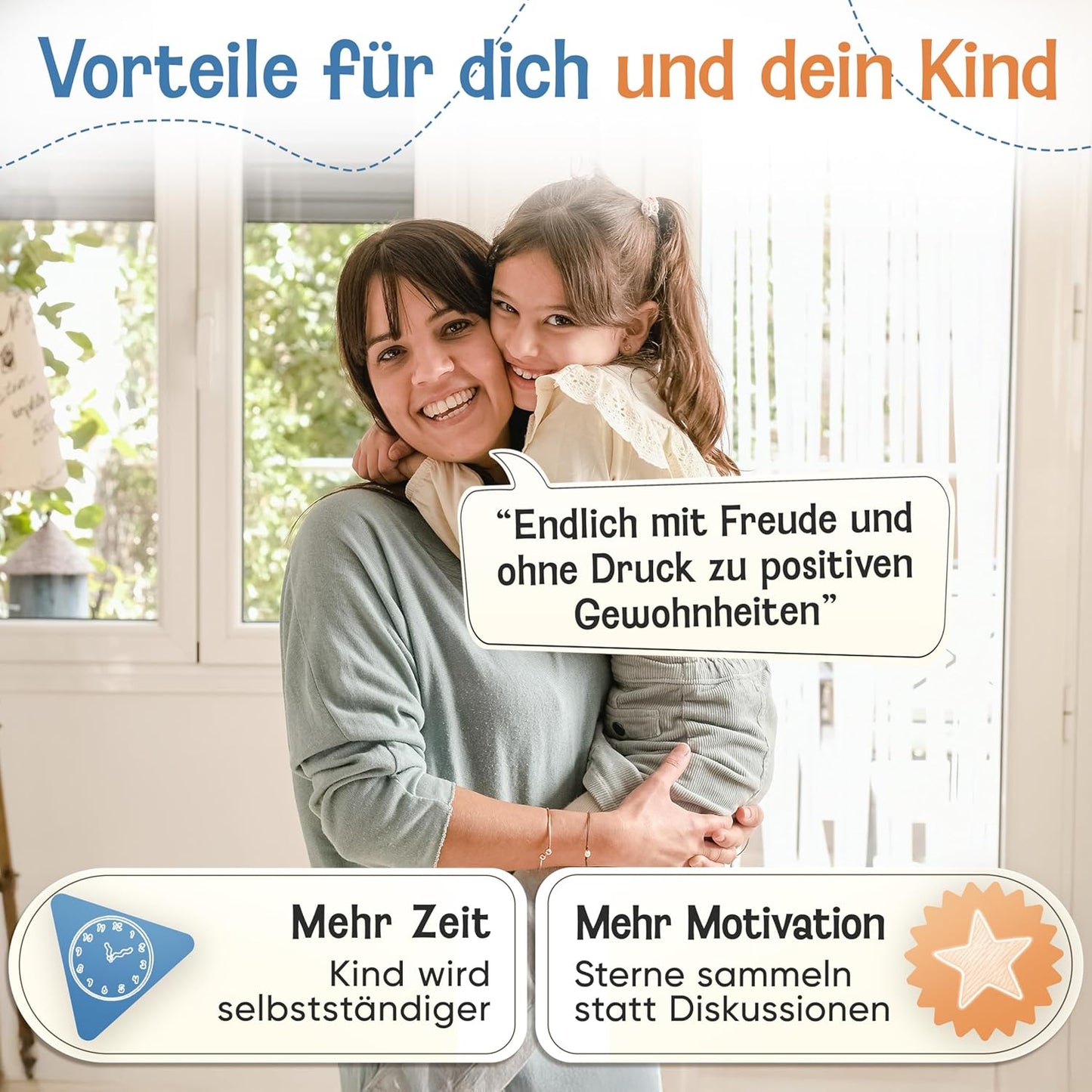 Magnetische Belohnungstafel für Kinder, Blau / Belohnungstafel