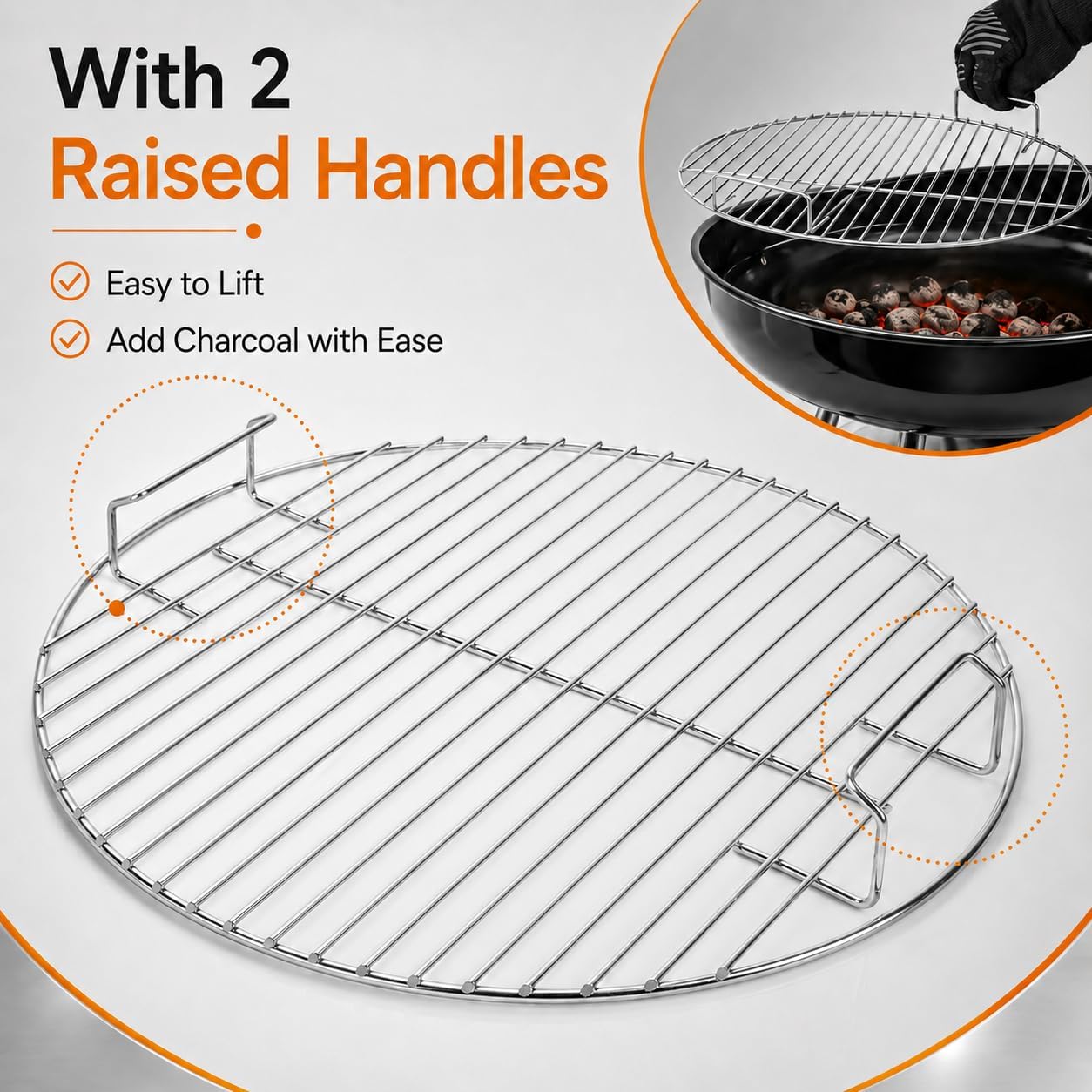 Grillrost für 47 cm Kugelgrill, 7432-SSA