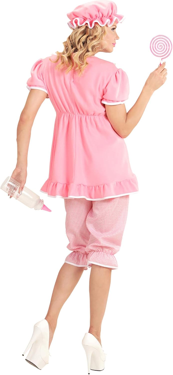 Faschingskostüm Riesen Baby, S Rosa