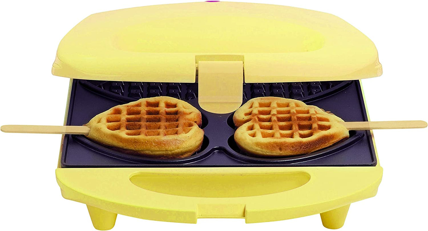 Herzwaffeleisen DSW271, Gelb