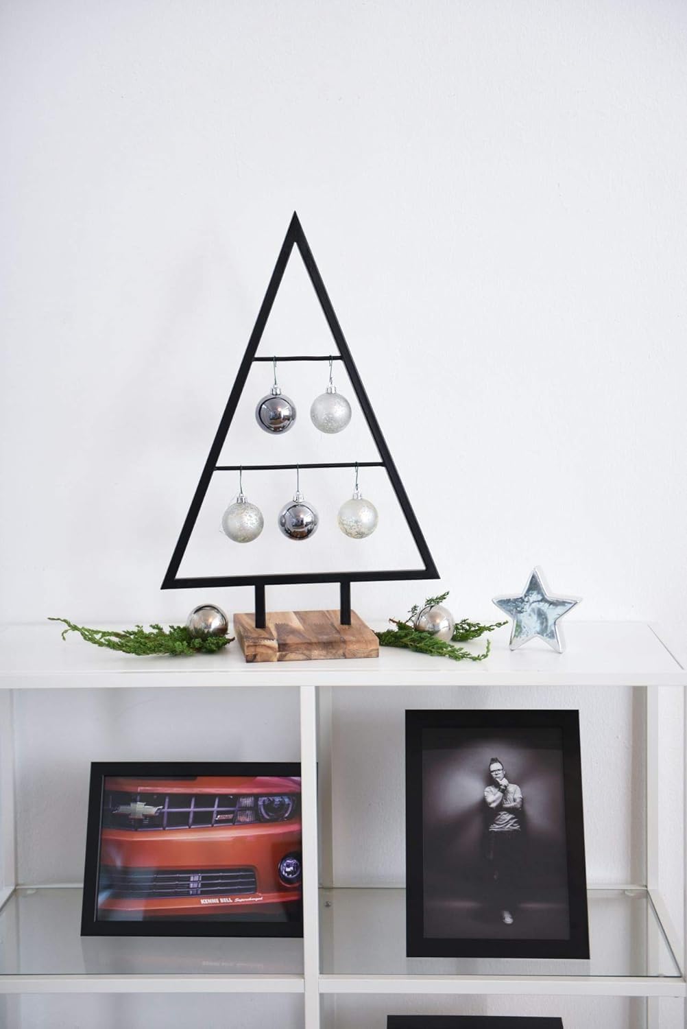Dekoweihnachtsbaum Noel, 58 cm Schwarz