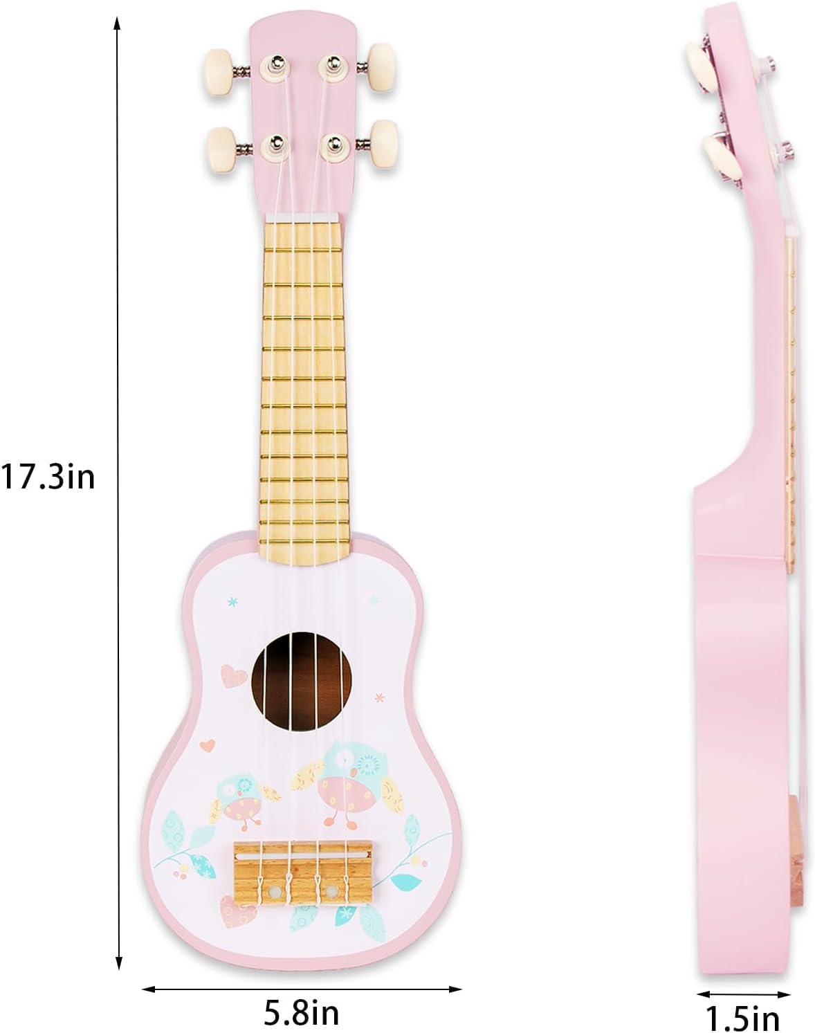 Musikinstrumente-Set für Kinder, Rosa