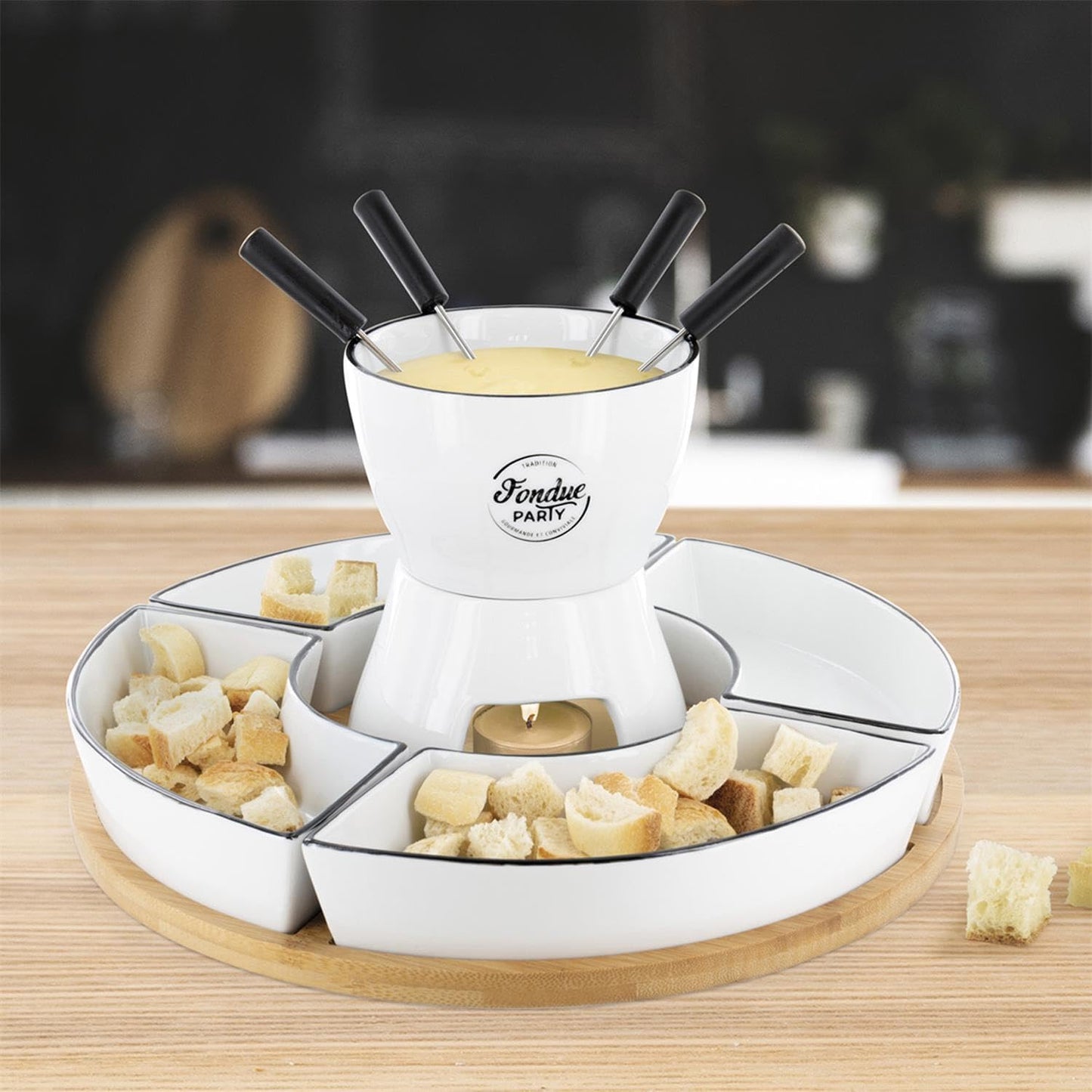 Fondue Set für 4 Personen